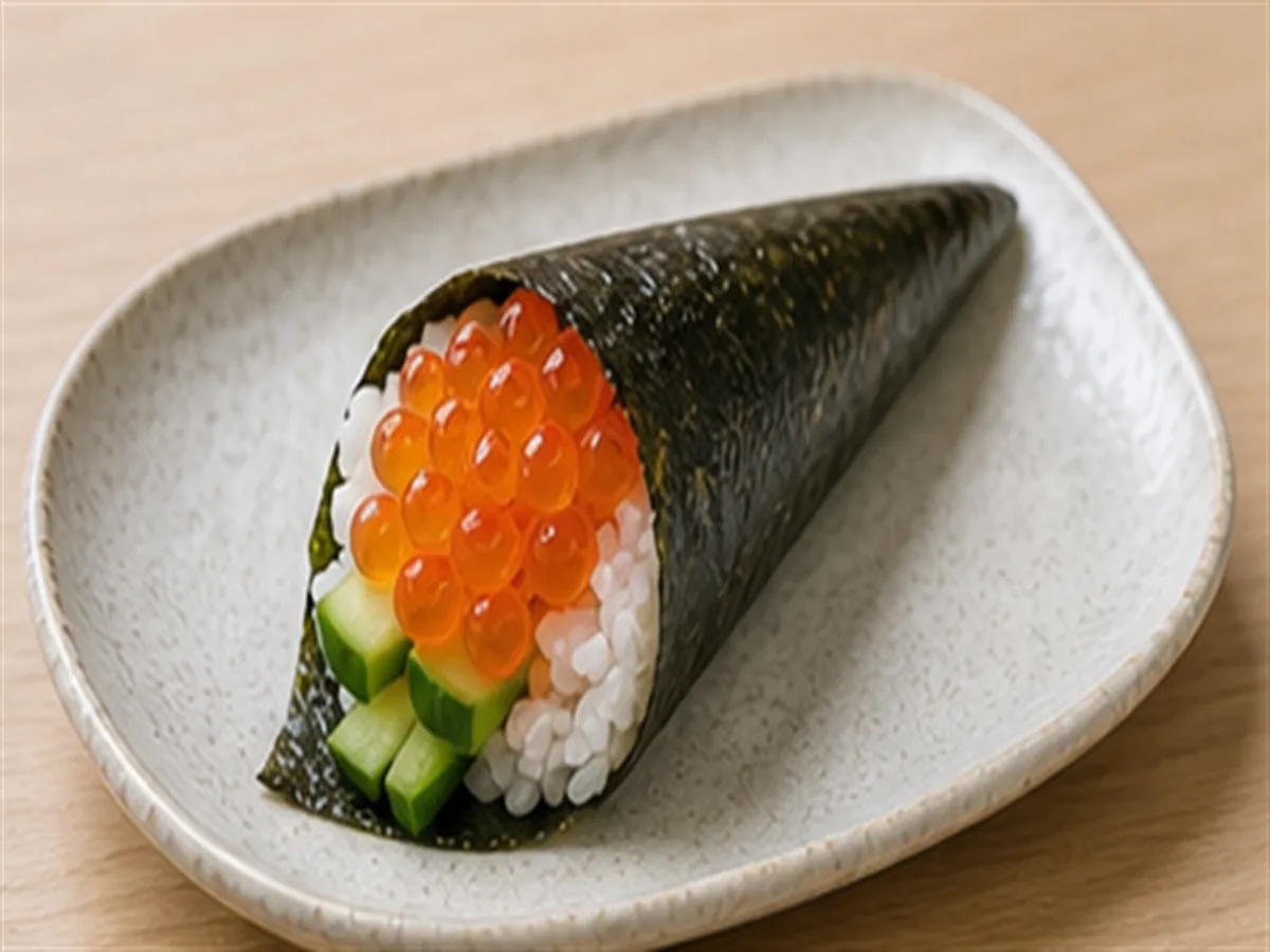 Ikura Temaki