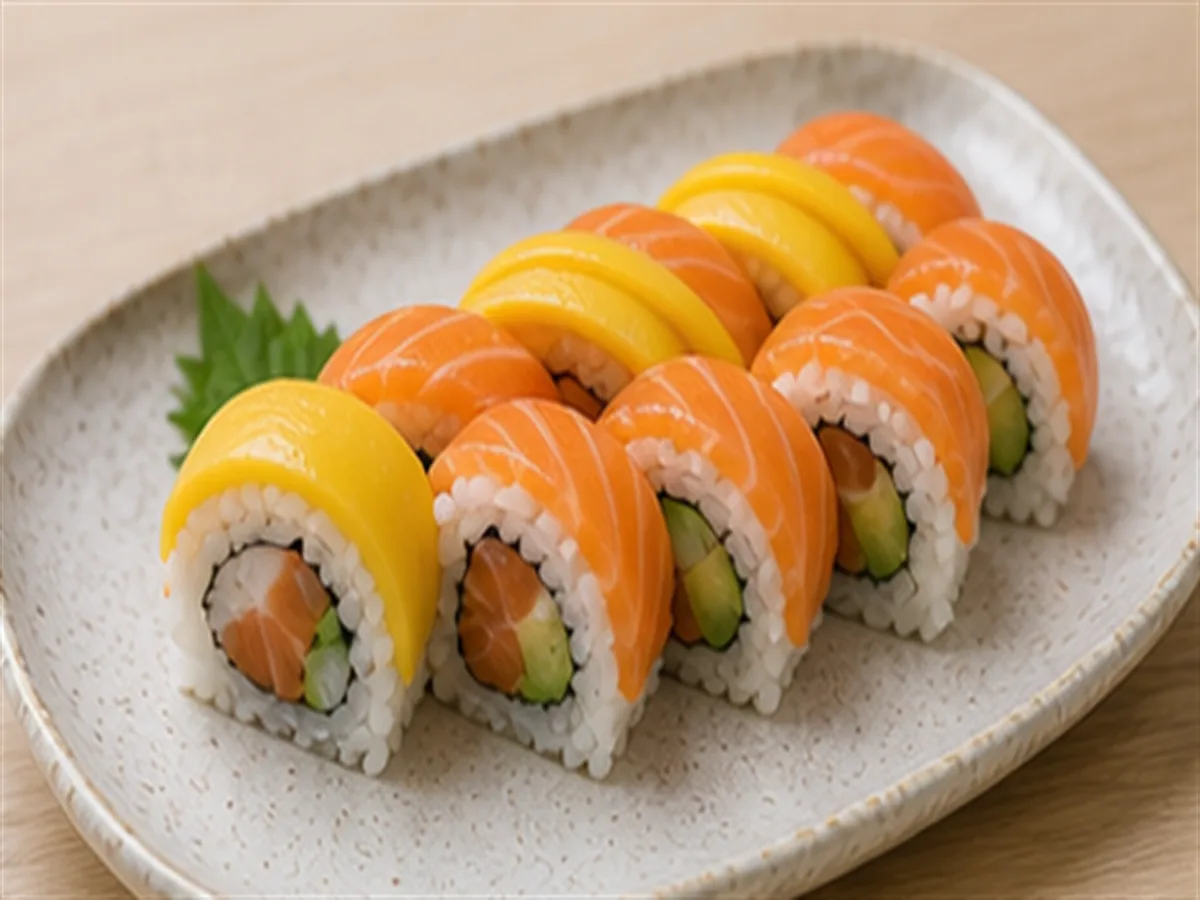 Salmon Mango Uramaki